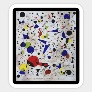 Joan Miro Sticker